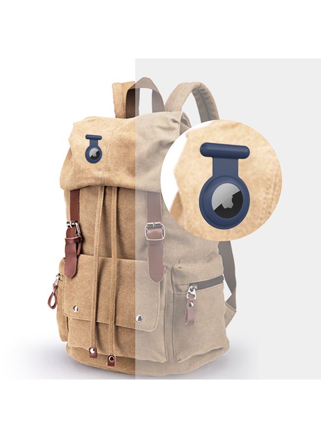Case Holder for Airtag, Airtag for Kids, Elderly, Pet, Clothing (1 Grey 1 Blue)(not GPS Included) - Image 3